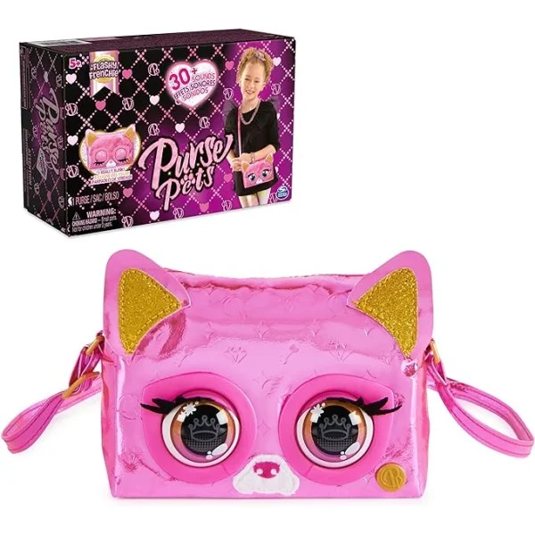 Purse Pets Metallic Magic Flashy Frenchie - 6065589-T